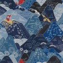Furano Col. 101 Navy - Bark Cloth - Due Jan/Feb